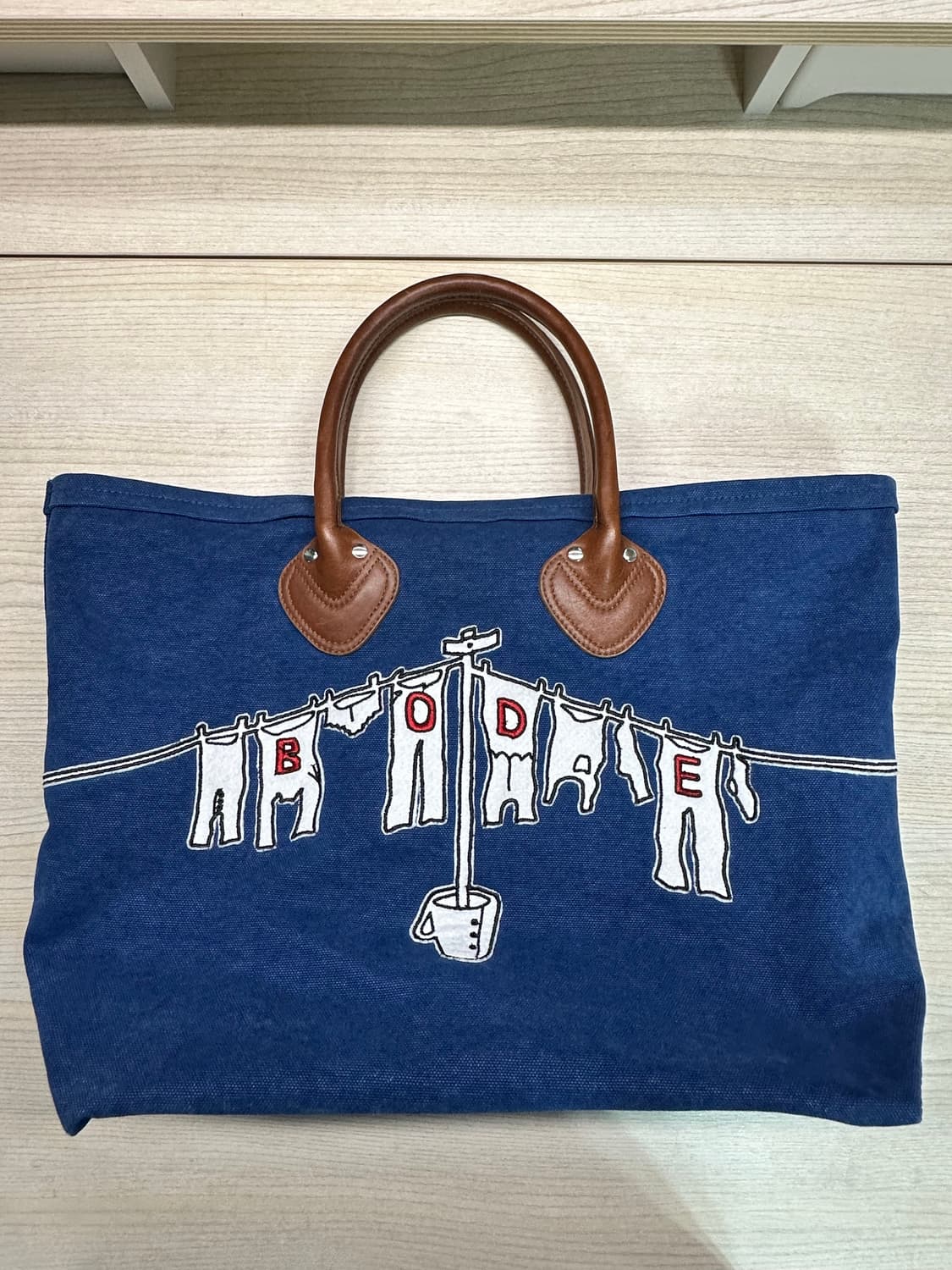 Bode clothesline 토트백 상품이미지1