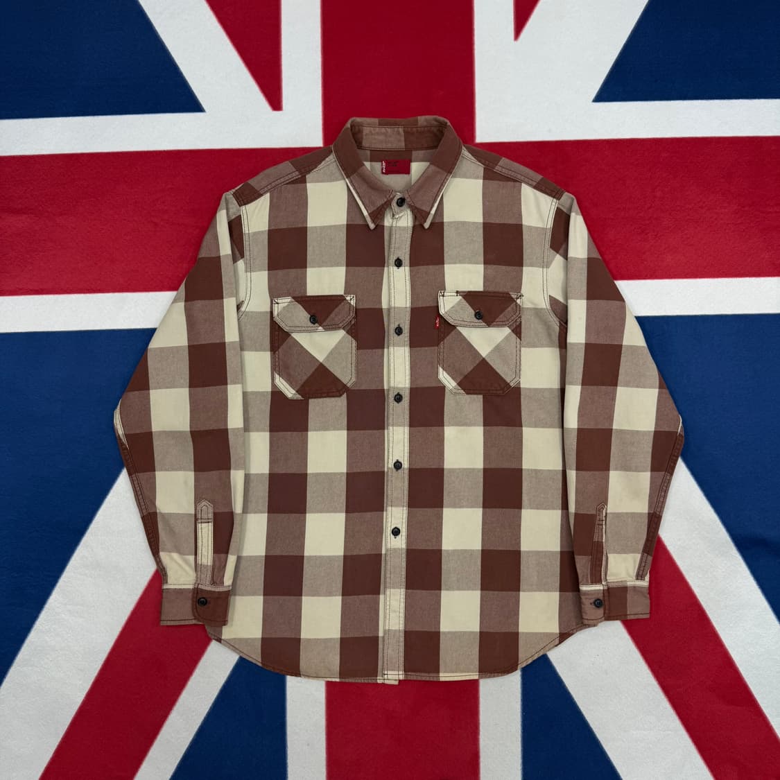 리바이스 체크셔츠 XL  상품이미지1