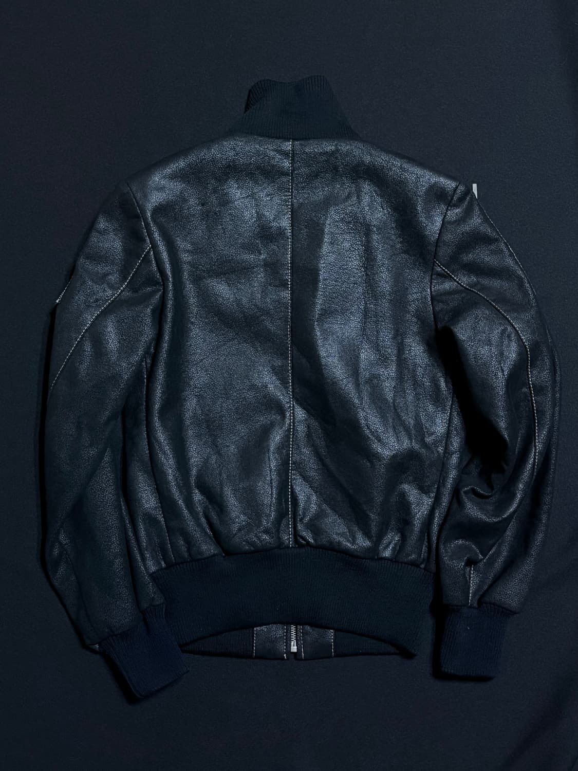 락시크 레더 집업 자켓 상품이미지5