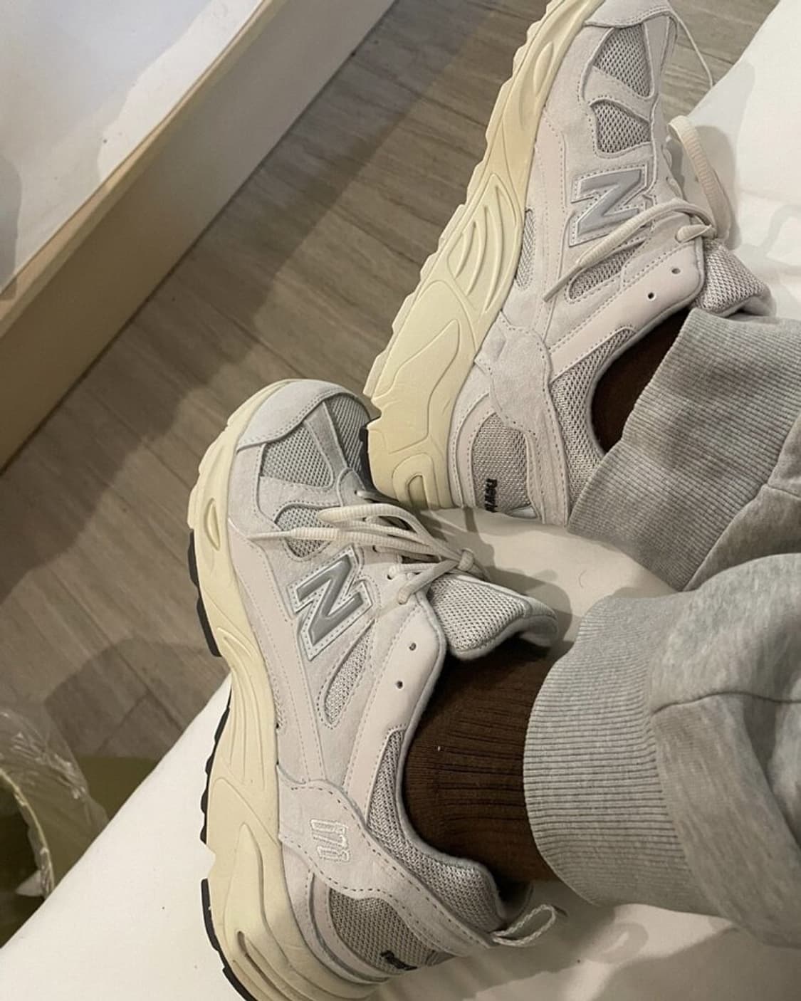 새제품270 뉴발란스 878 라이트 그레이 클래식 CM878MA1 상품이미지5