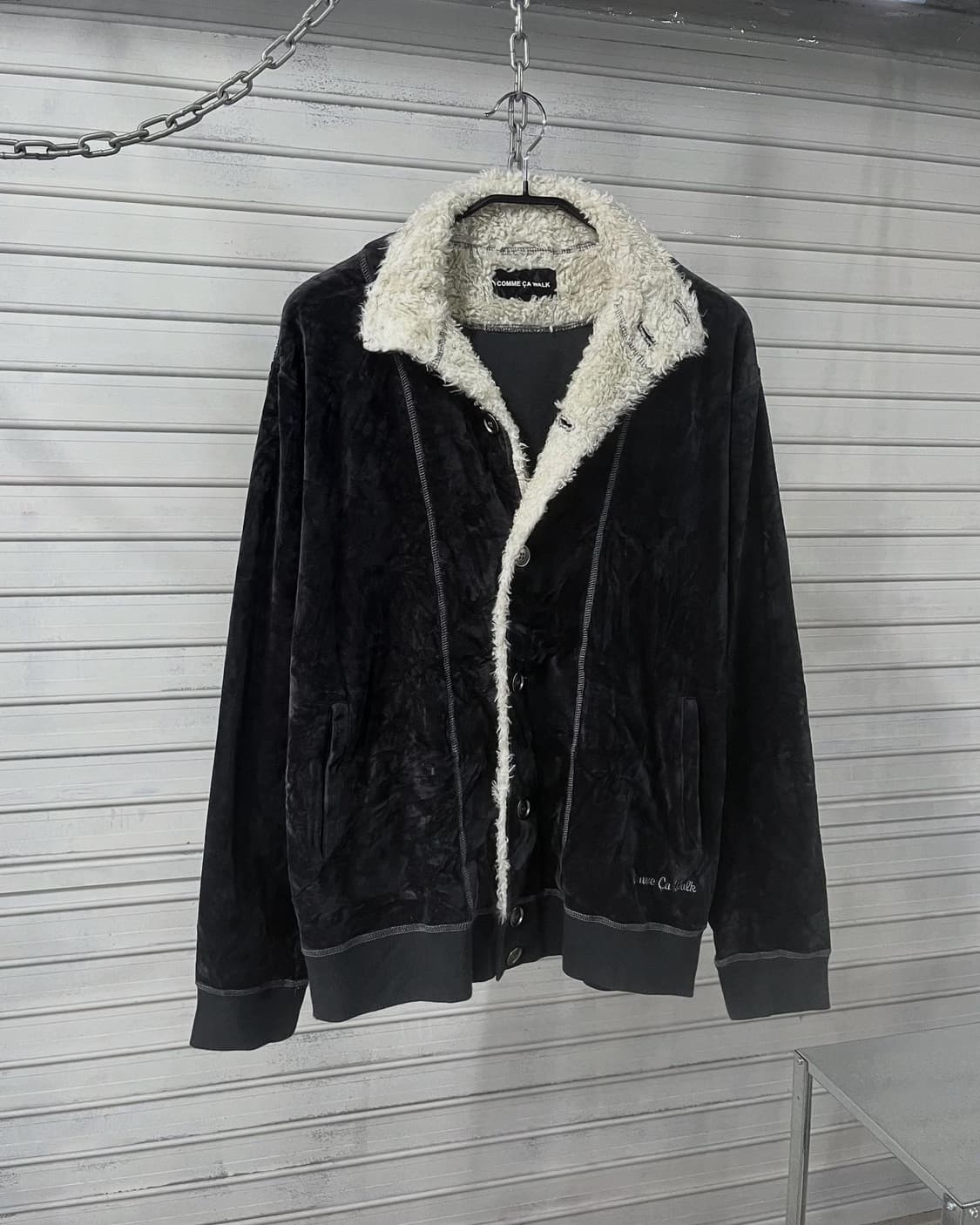 Comme Ca Walk boa cardigan 상품이미지1