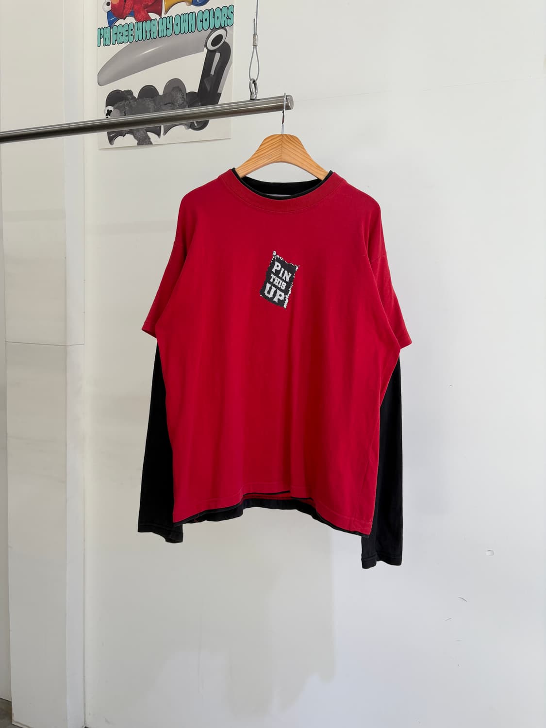 DANGEROUS WARNING 긴팔티셔츠 상품이미지1