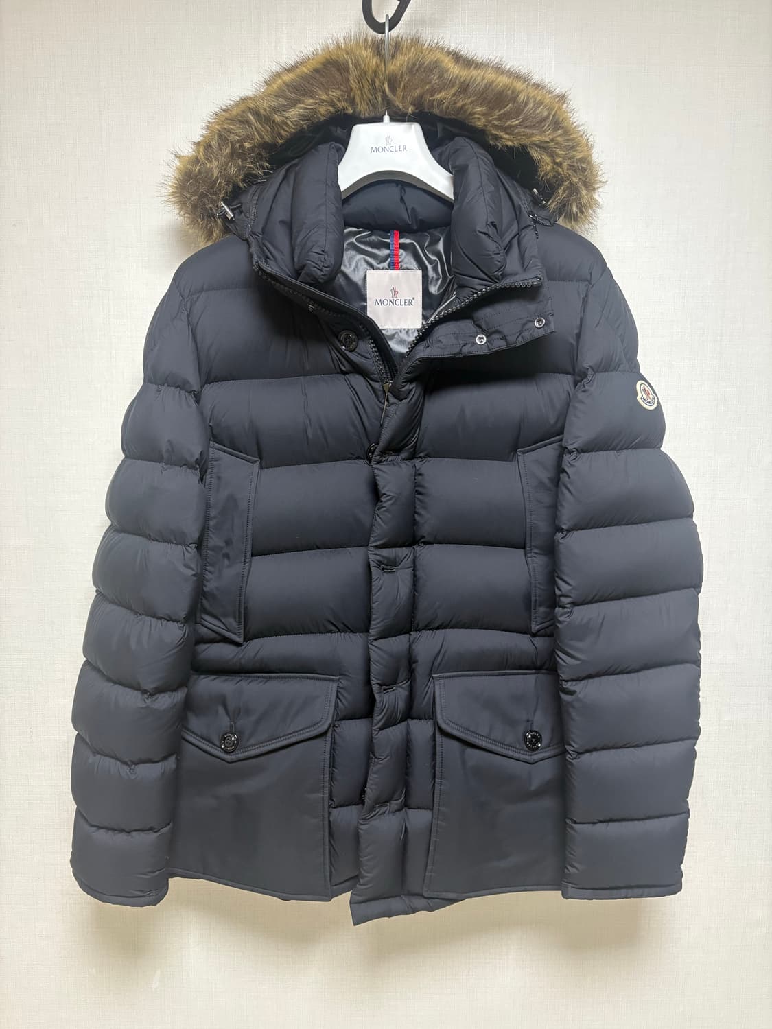 [4/24FW/1회시착] 몽클레어 클루니 패딩 블랙 상품이미지1