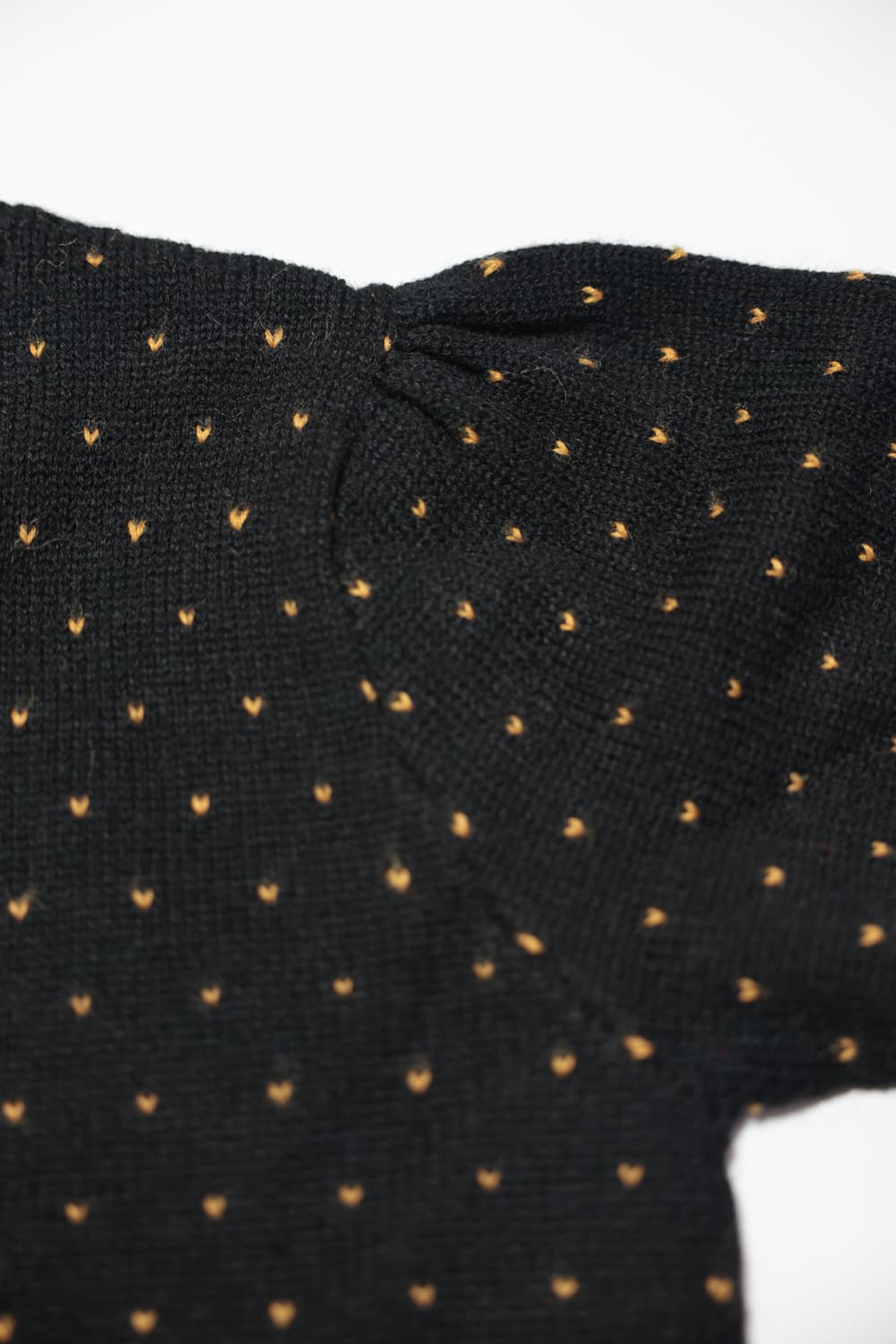 [JPN] Ribbon heart dot Knit  상품이미지3