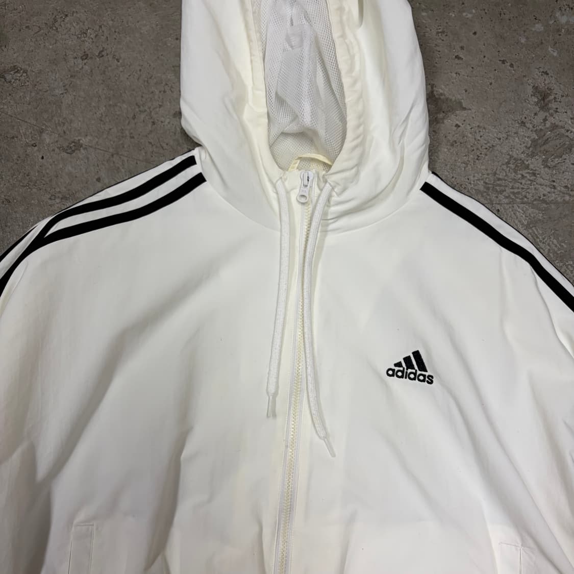 아디다스 화이트 바람막이[2404] 상품이미지2