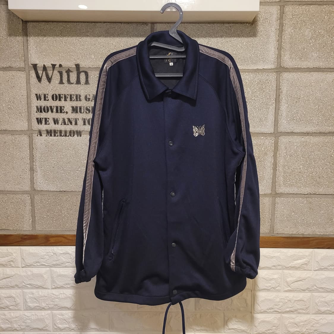 니들스 트랙 코치자켓 M 상품이미지1