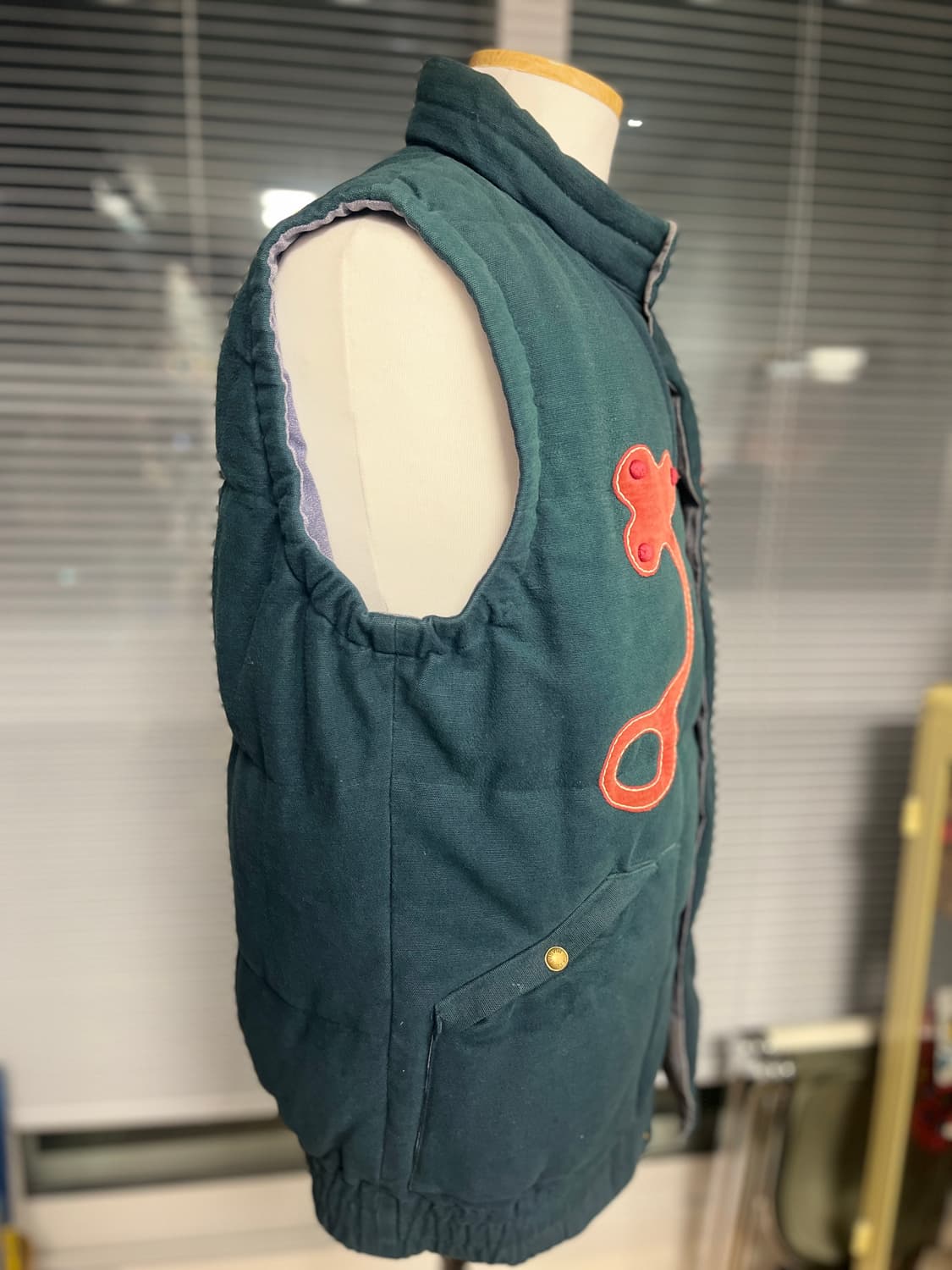 VISVIM 비즈빔 청록색 인슐레이트 양면 패딩조끼 3 상품이미지5