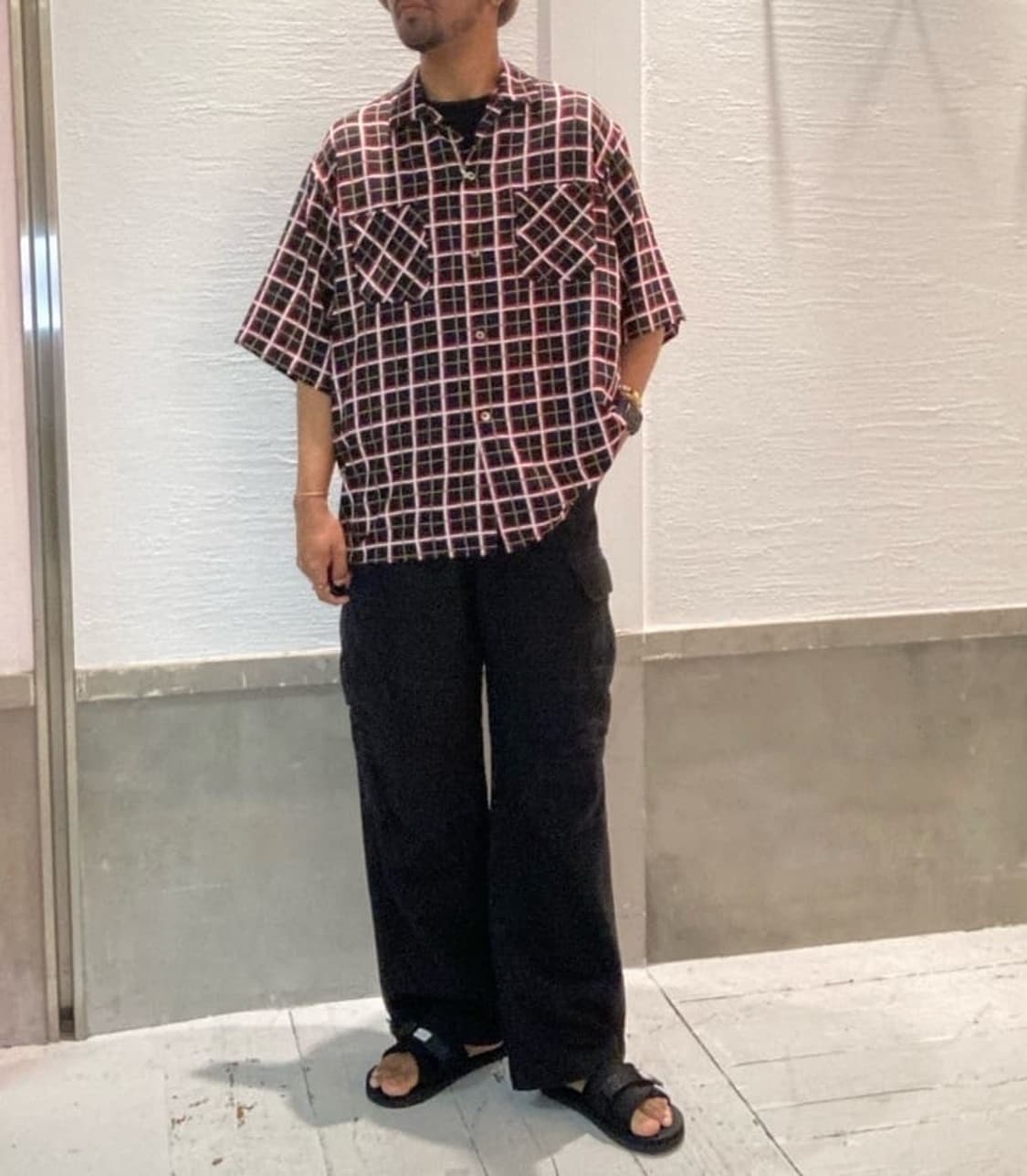 (XL)Dan river 댄리버 Check Box Shirt 60s 복각 상품이미지1