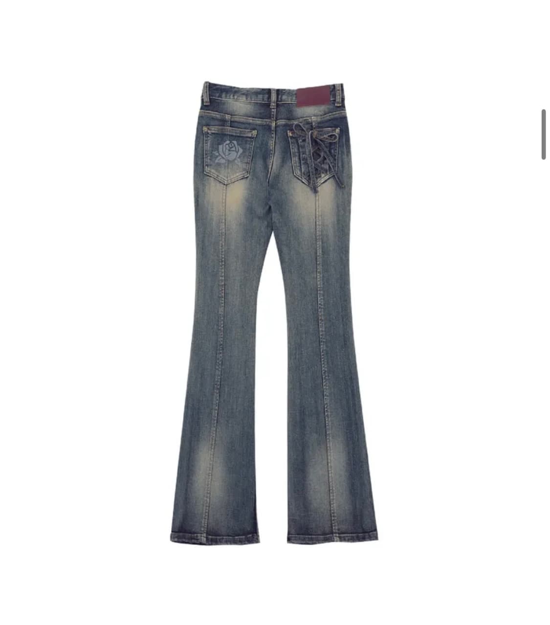 달링유어배드 ROSE BOOTS CUT DENIM M사이즈 상품이미지2