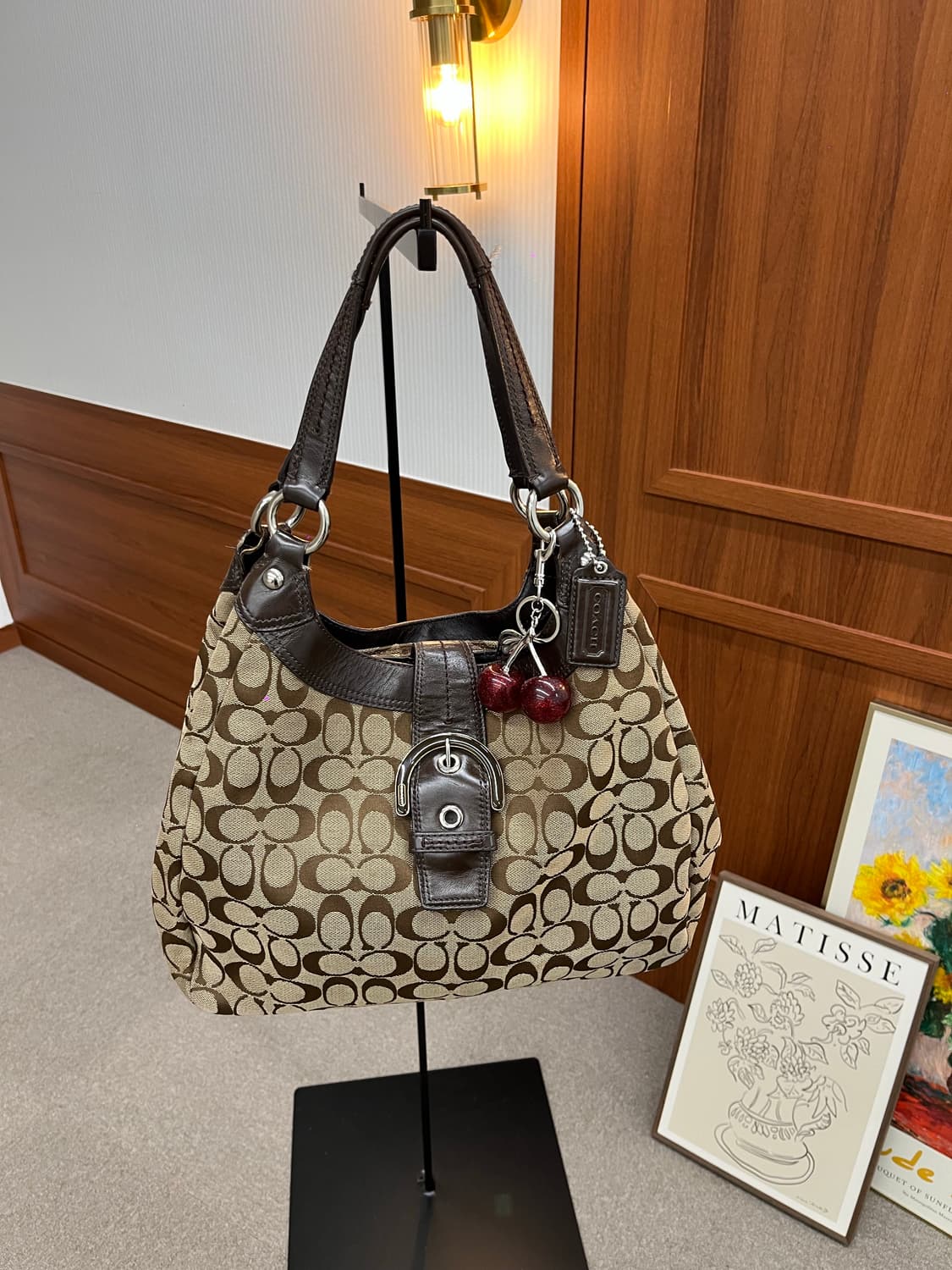 Coach Brown Big Shoulder Bag 상품이미지6