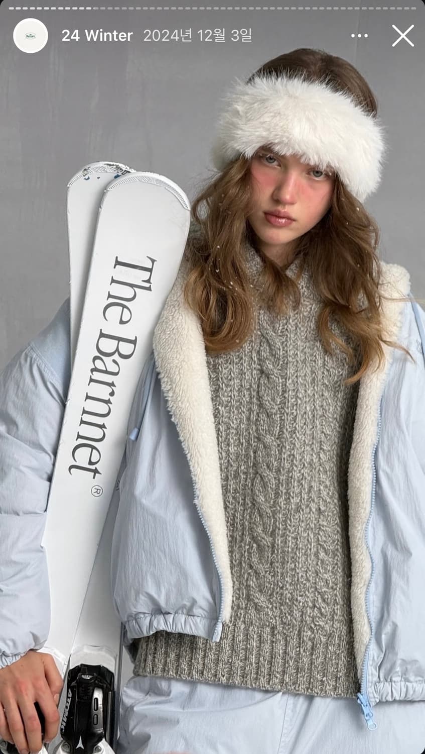 [the Barnnet] 더바넷 케이블 니트 후드 (새상품) 상품이미지6