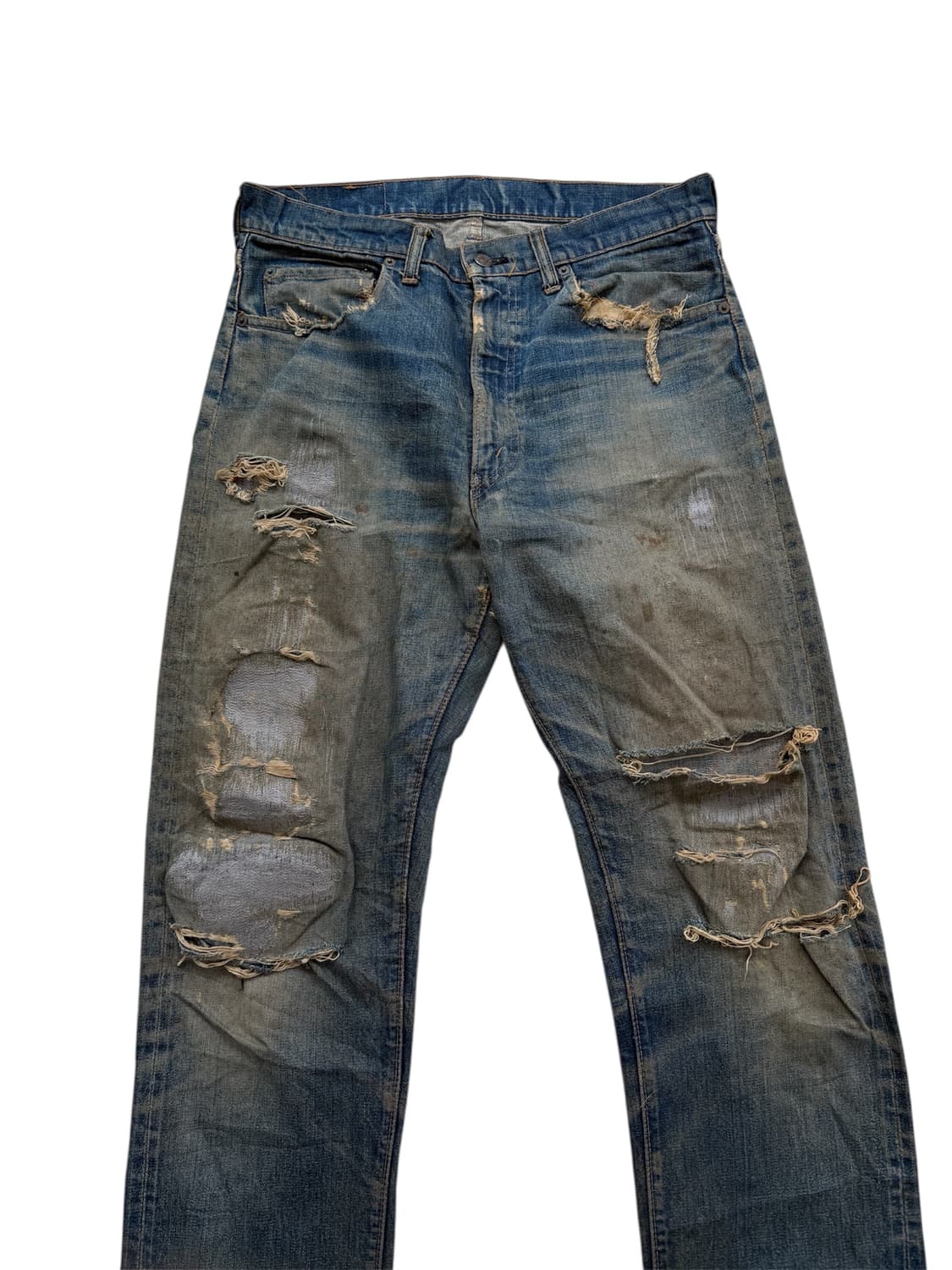 70s 리바이스 505 66전기 데님팬츠 상품이미지4