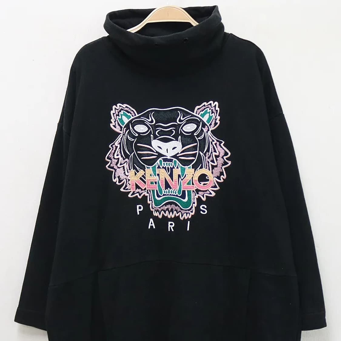 겐조 로고 자수 터틀넥 원피스 61073 상품이미지3