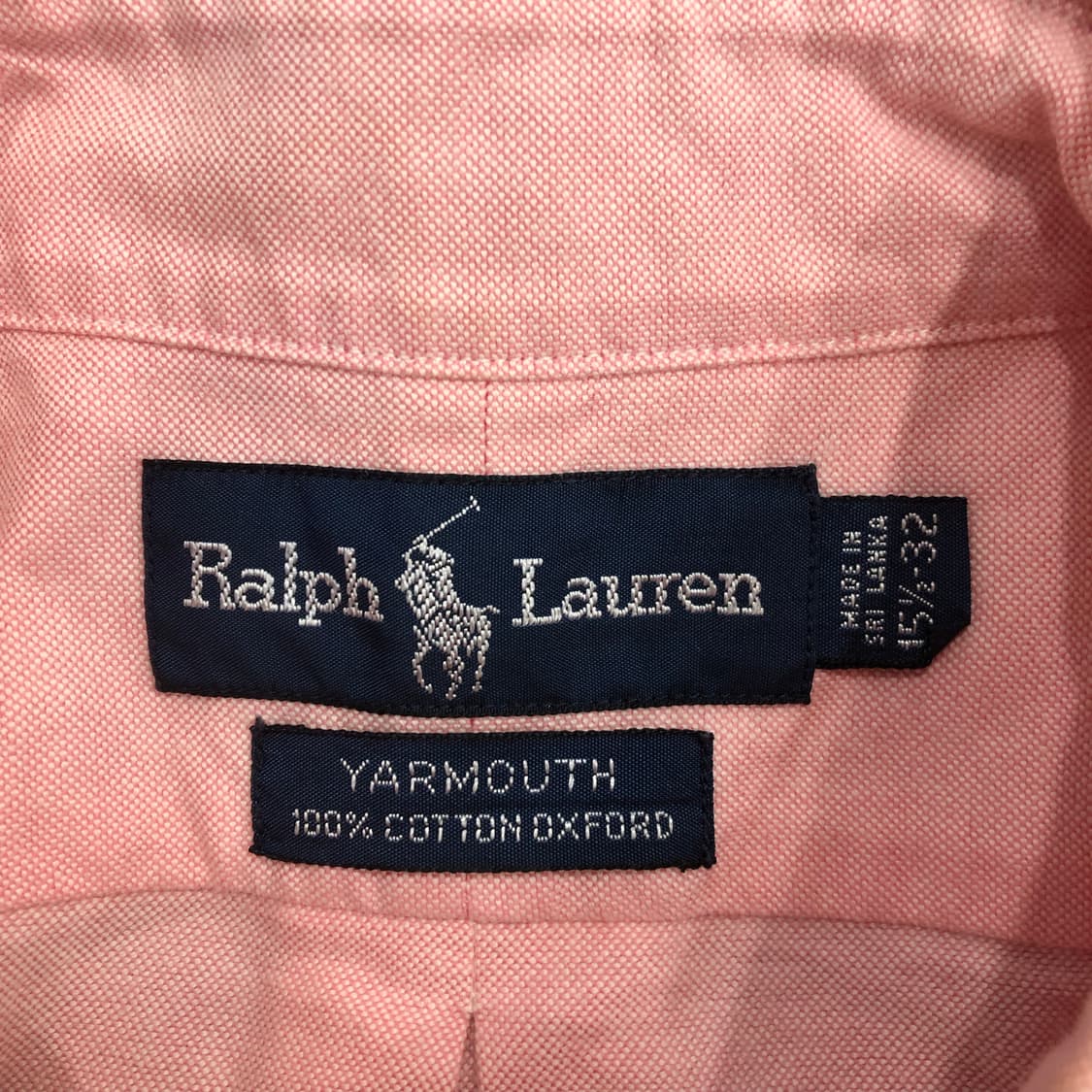 폴로 랄프로렌 옥스포드 핑크 셔츠 상품이미지4