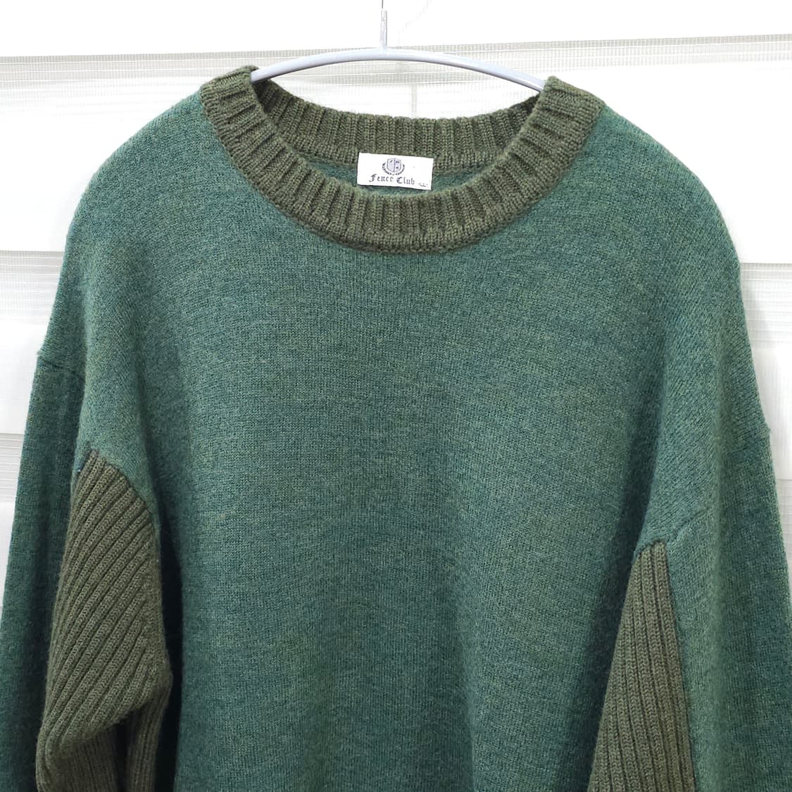 JAPAN 빈티지 FENCE CLUB 니트 스웨터- LL 상품이미지2