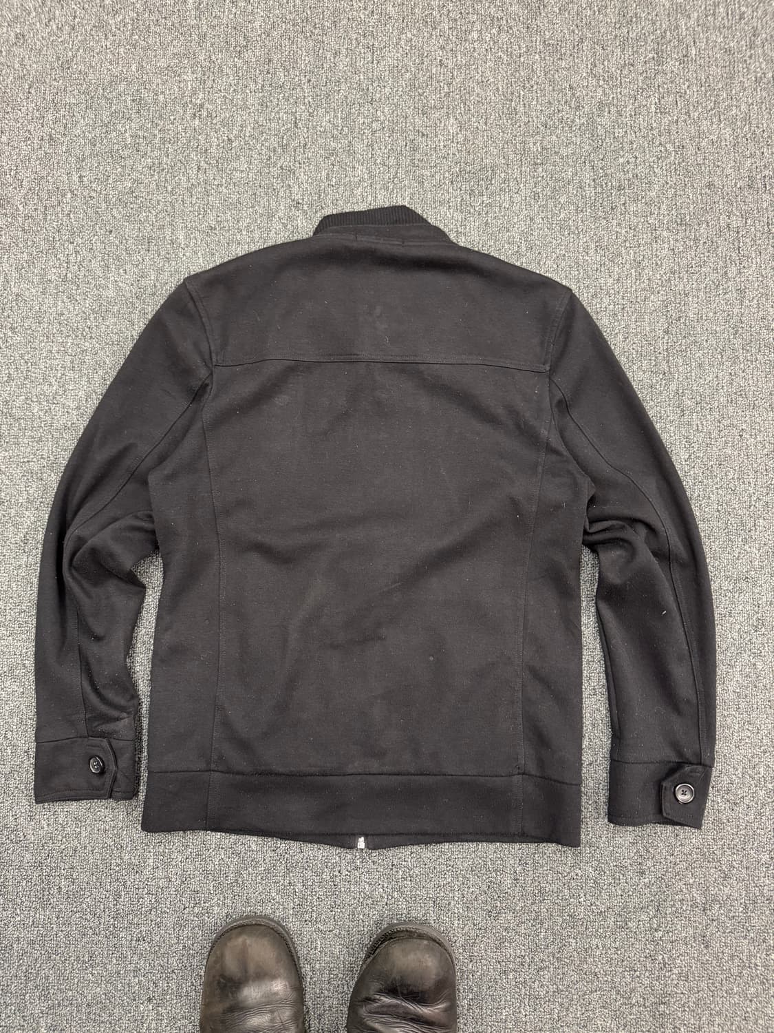 japanese vintage 넥버튼 집업 자켓 상품이미지5