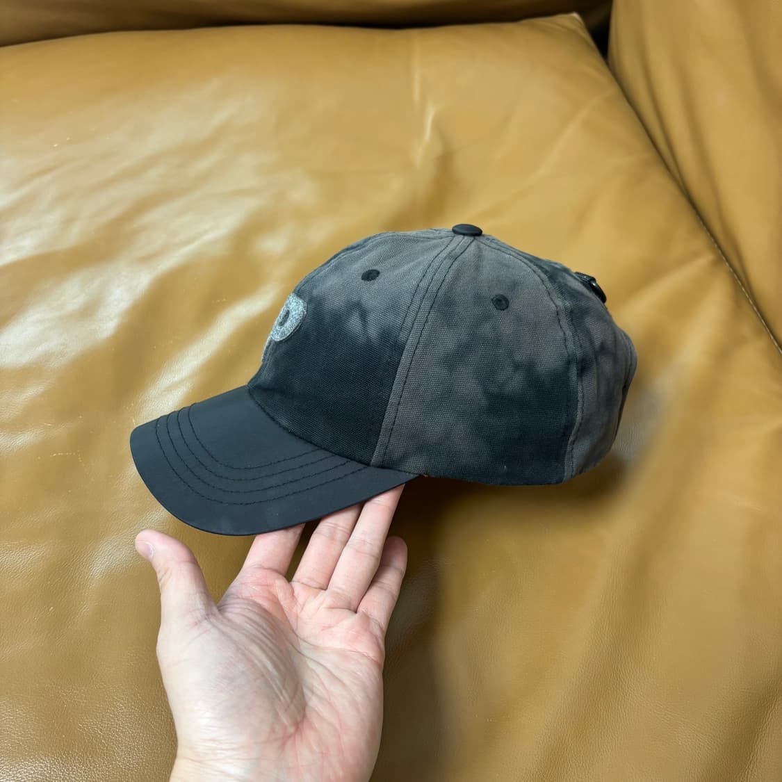 팔라스 포터 6패널 볼캡 모자 워시드 블랙 상품이미지5