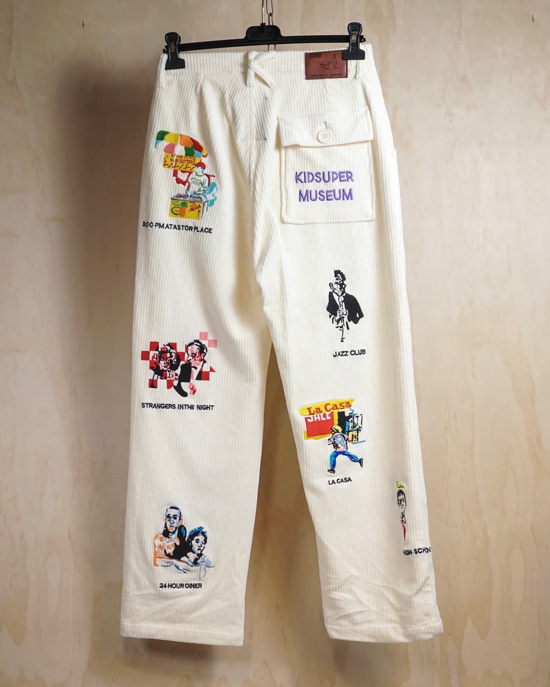 Kidsuper 키드슈퍼 뮤지엄 자수 팬츠 상품이미지4