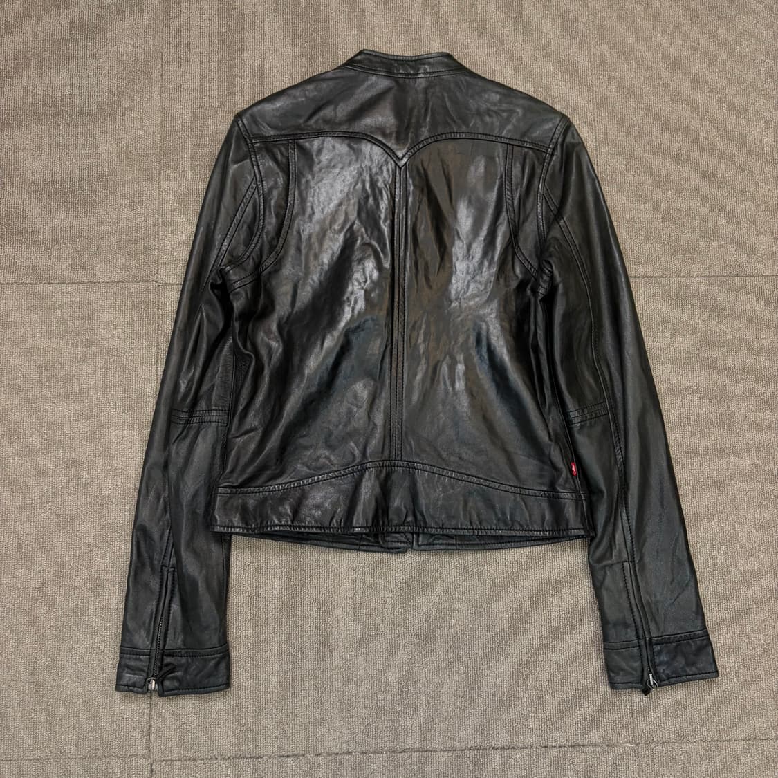 levis 리바이스 우먼스 레더 자켓 m 상품이미지9