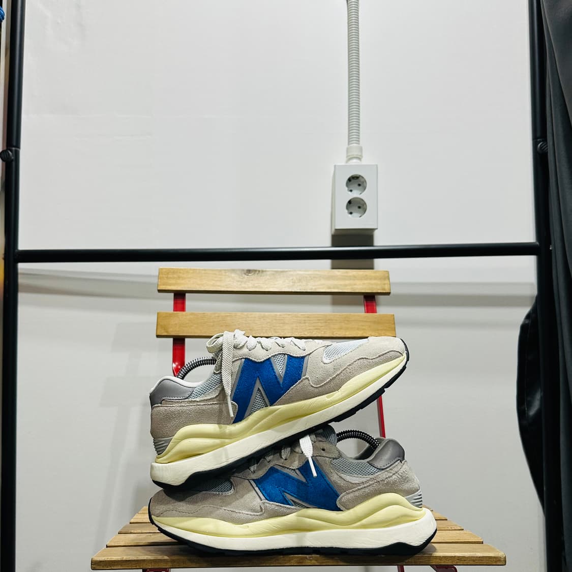 245) 뉴발란스 운동화 여성 여자 신발 57/40 스니커즈 블루 상품이미지7