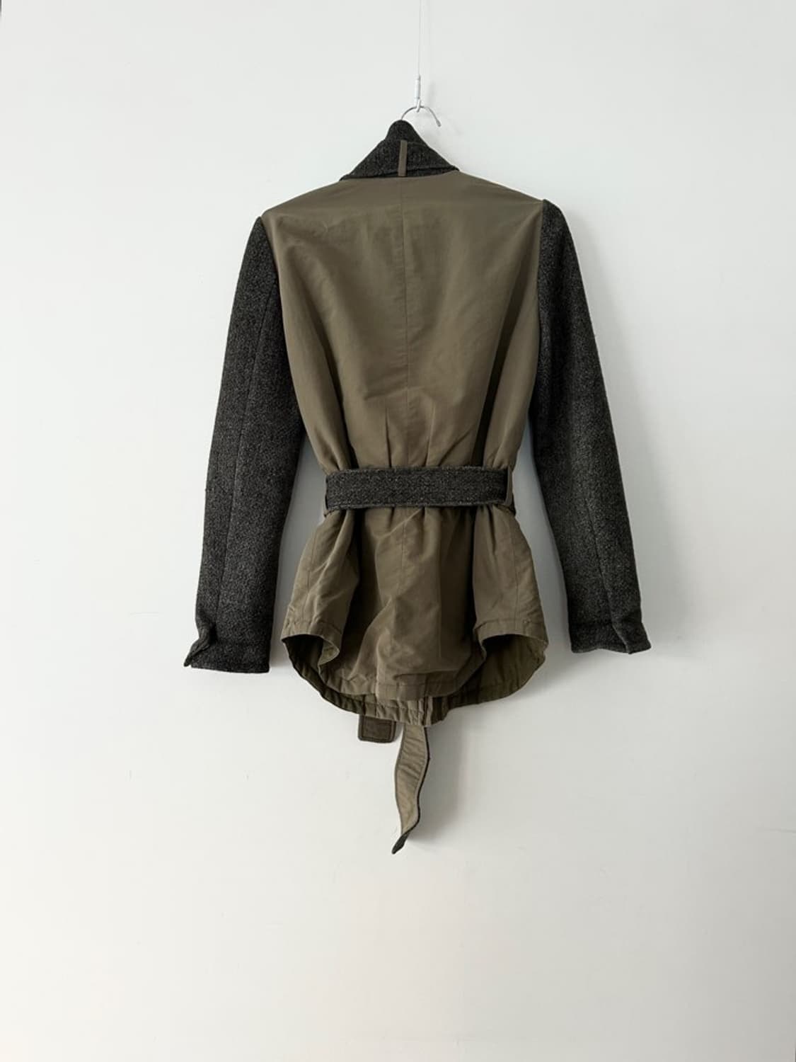 TIME safari mix jacket / khaki 상품이미지3