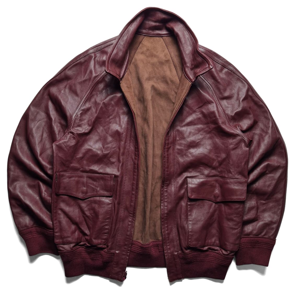 [L] TORRAS 토라스 리버시블 레더 블루종 자켓 상품이미지5