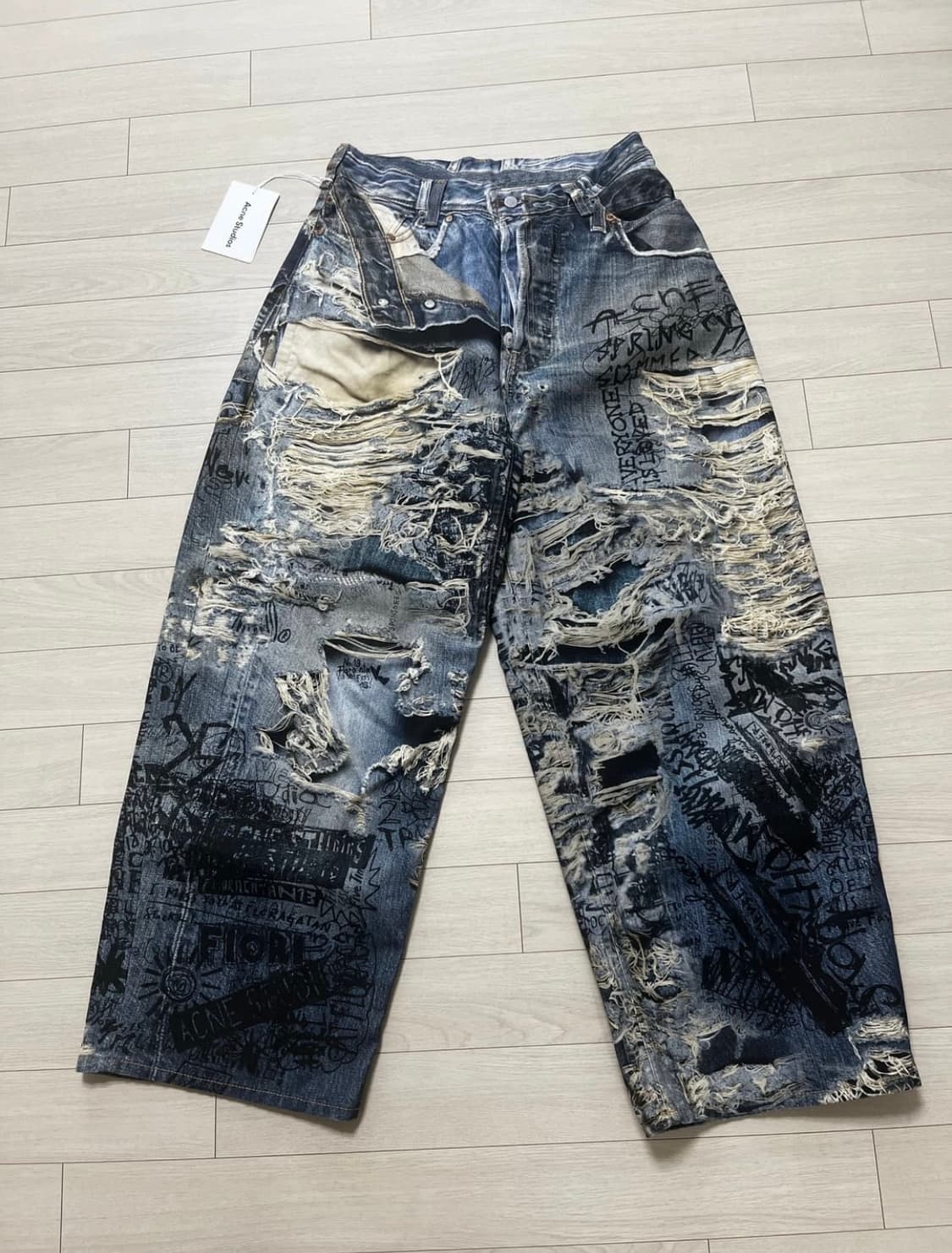 아크네스튜디오 트롱프뢰유 슈퍼배기진 48 (M) 상품이미지2