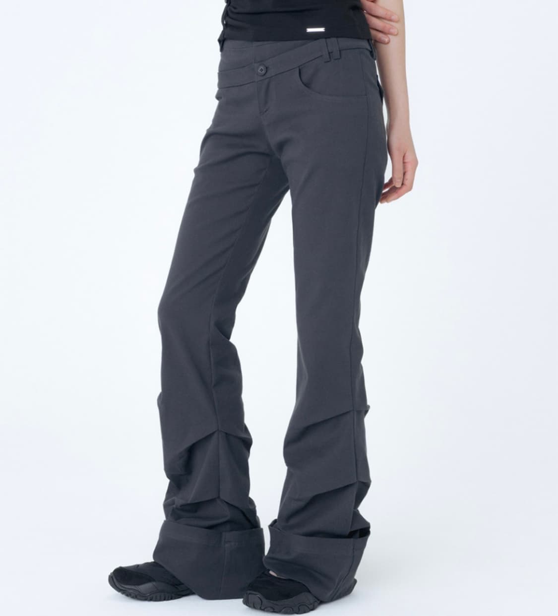미세키서울 Two line layered folding pants 상품이미지1