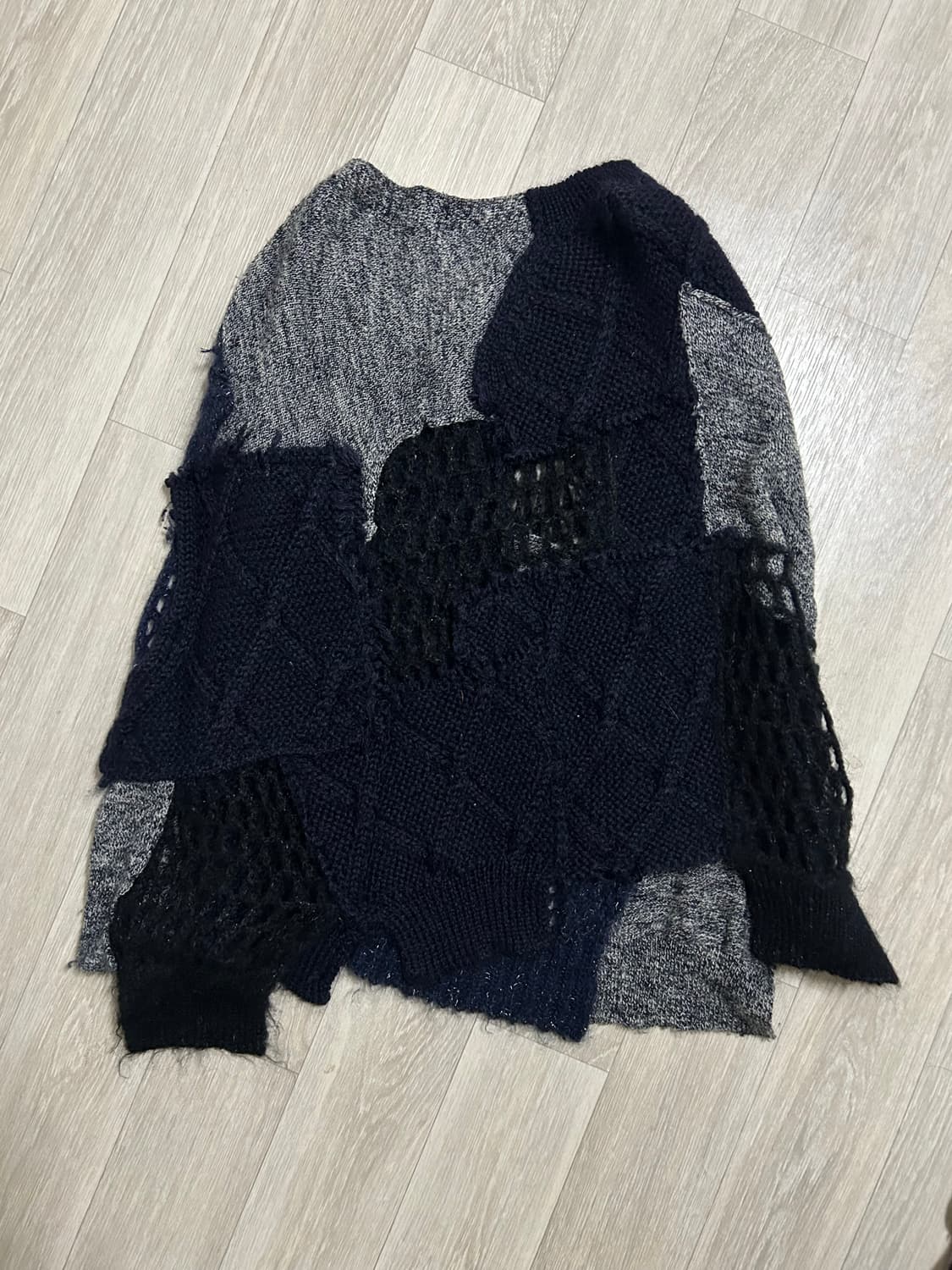 준야 와타나베&꼼데가르송 민소매 니트 상품이미지4