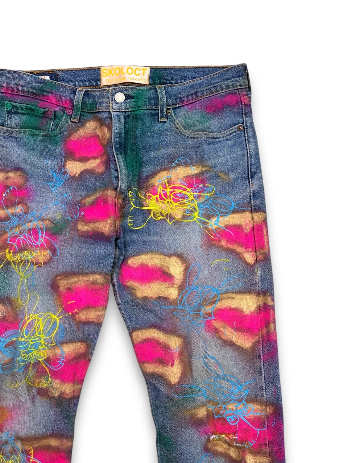 스콜록트 커스텀 청바지 상품이미지3