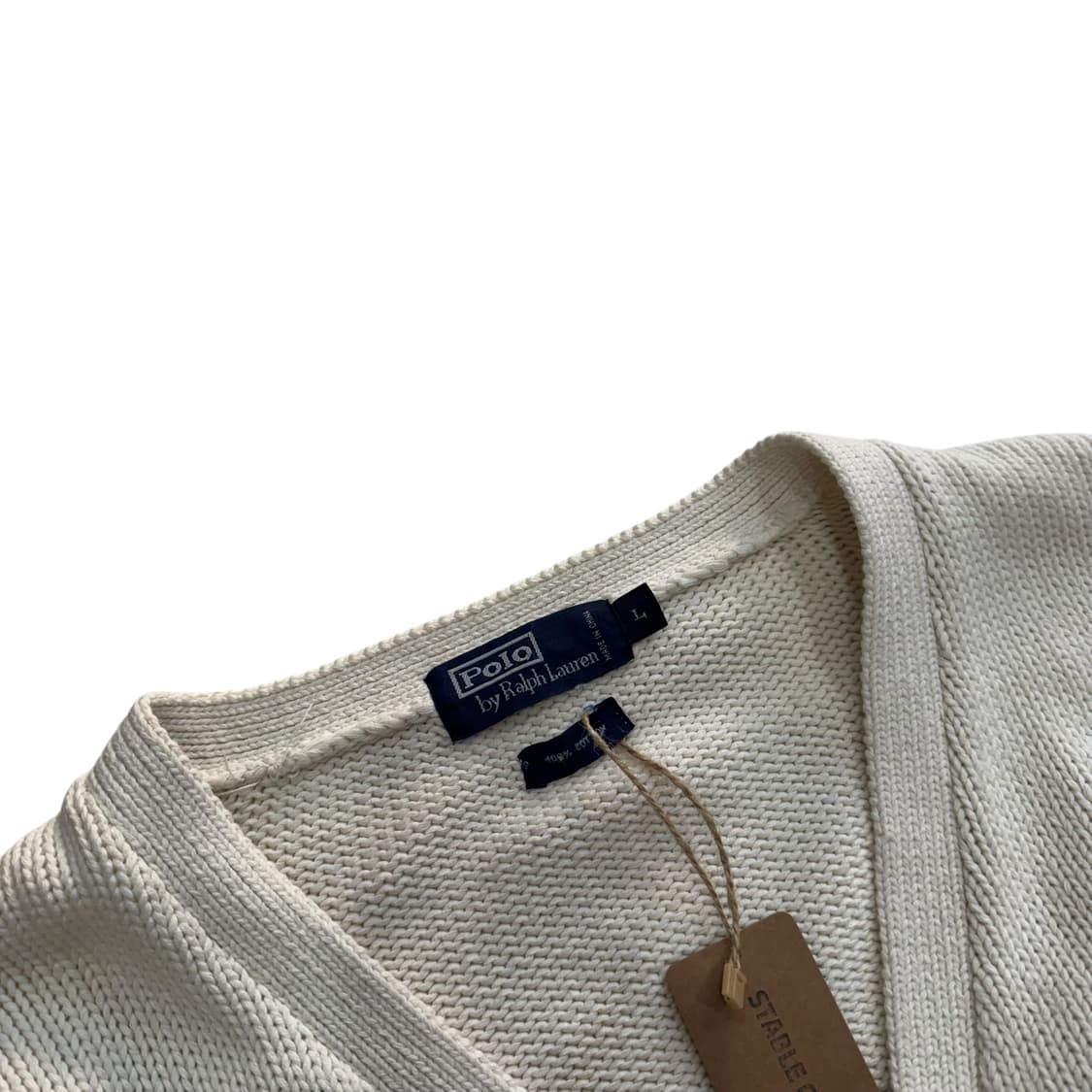 [103] 90's 폴로 랄프로렌 헤비 코튼 가디건 상품이미지3