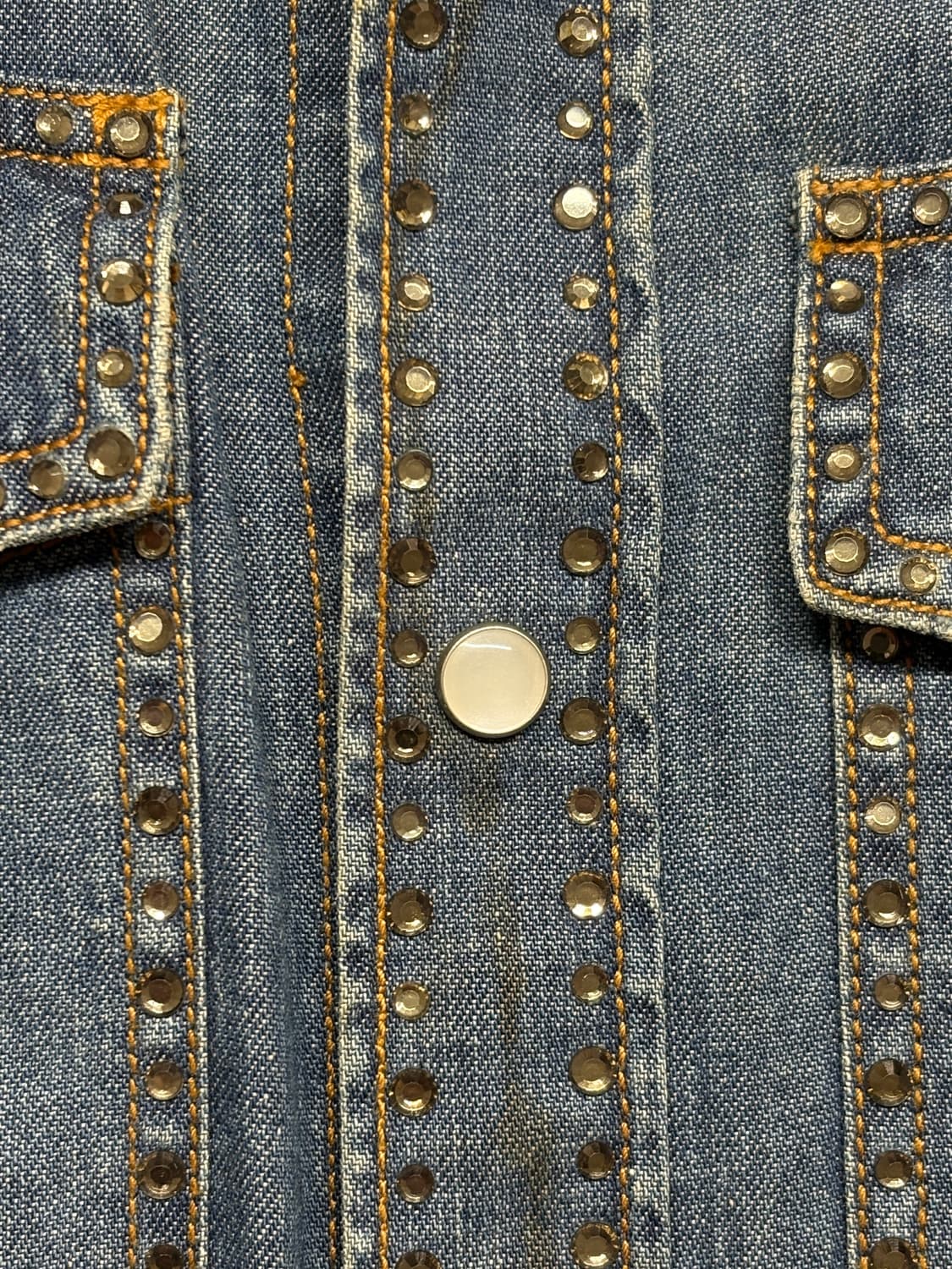 드리스반노튼 데님 웨스턴 셔츠 상품이미지8