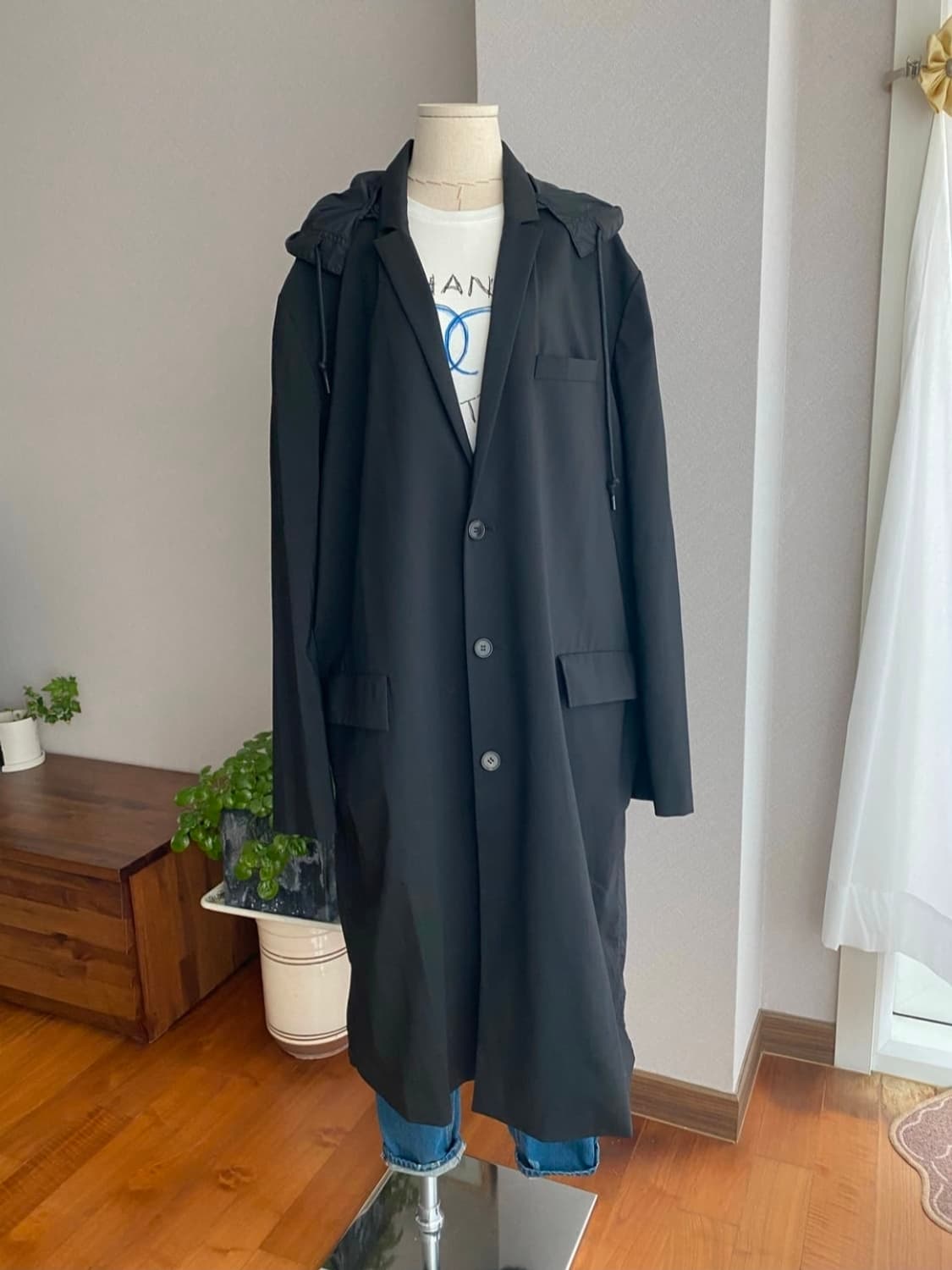 준지 후드 디테쳐블 롱점퍼 48 상품이미지1