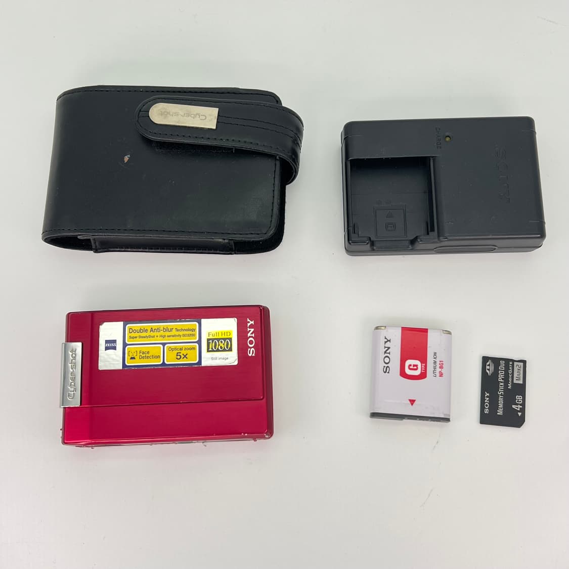 소니 사이버샷 Sony Cyber-shot DSC-T100 레드  상품이미지10