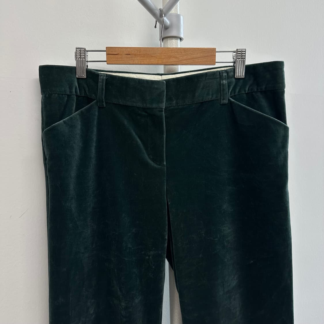 띠어리 벨벳 플레어 트라우져 팬츠 상품이미지2