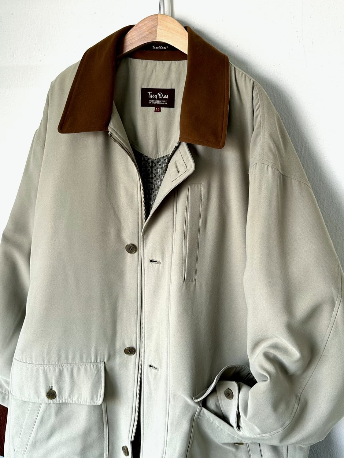 High count padded mil mid coat 상품이미지2