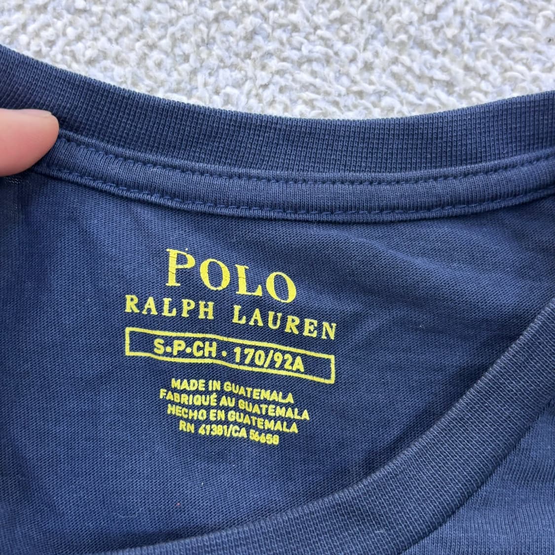 S 폴로랄프로렌 남성 긴팔 티셔츠 0408E1 상품이미지3