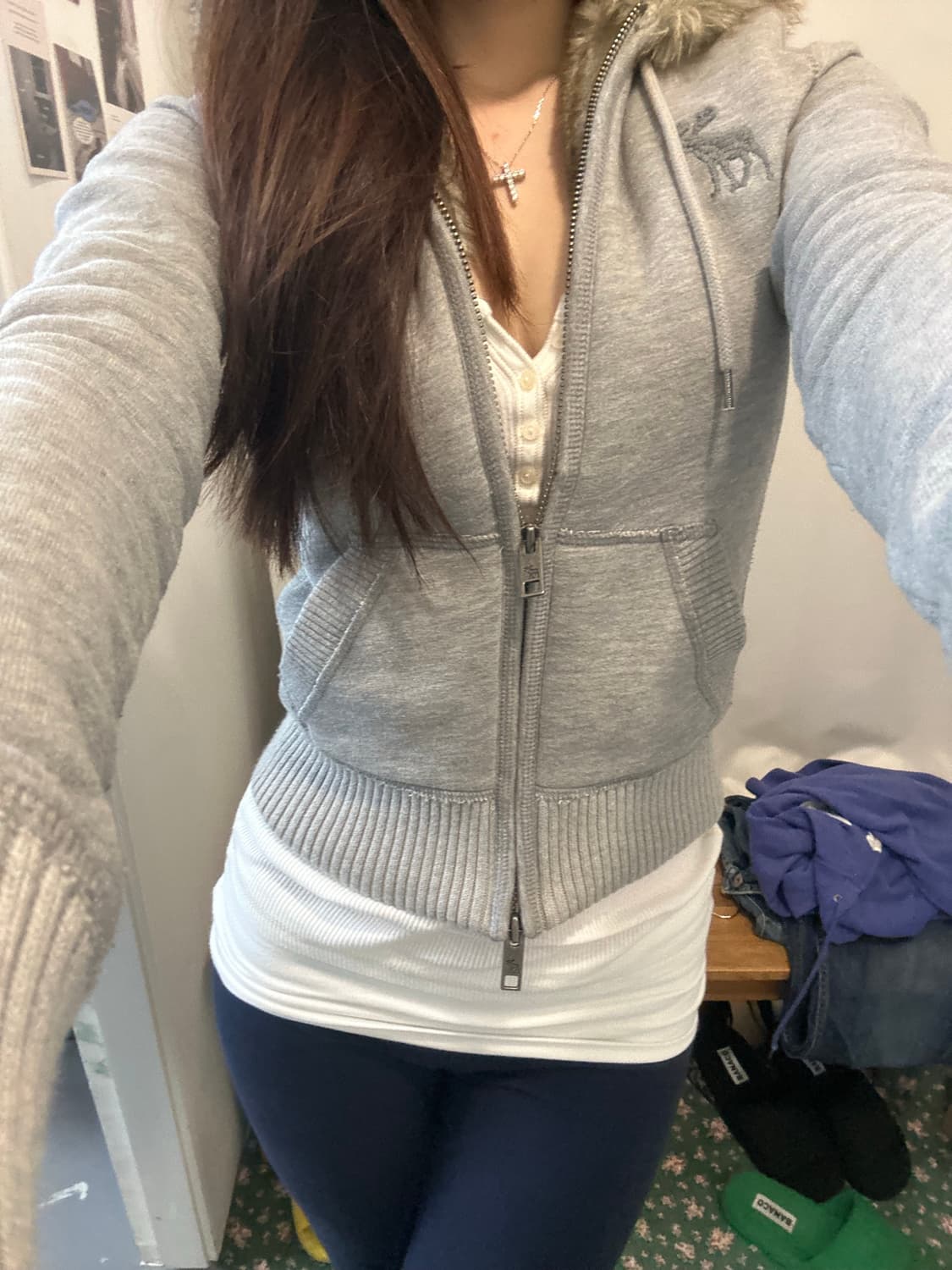 아베크롬비 울프죠 y2k 후드집업 상품이미지7