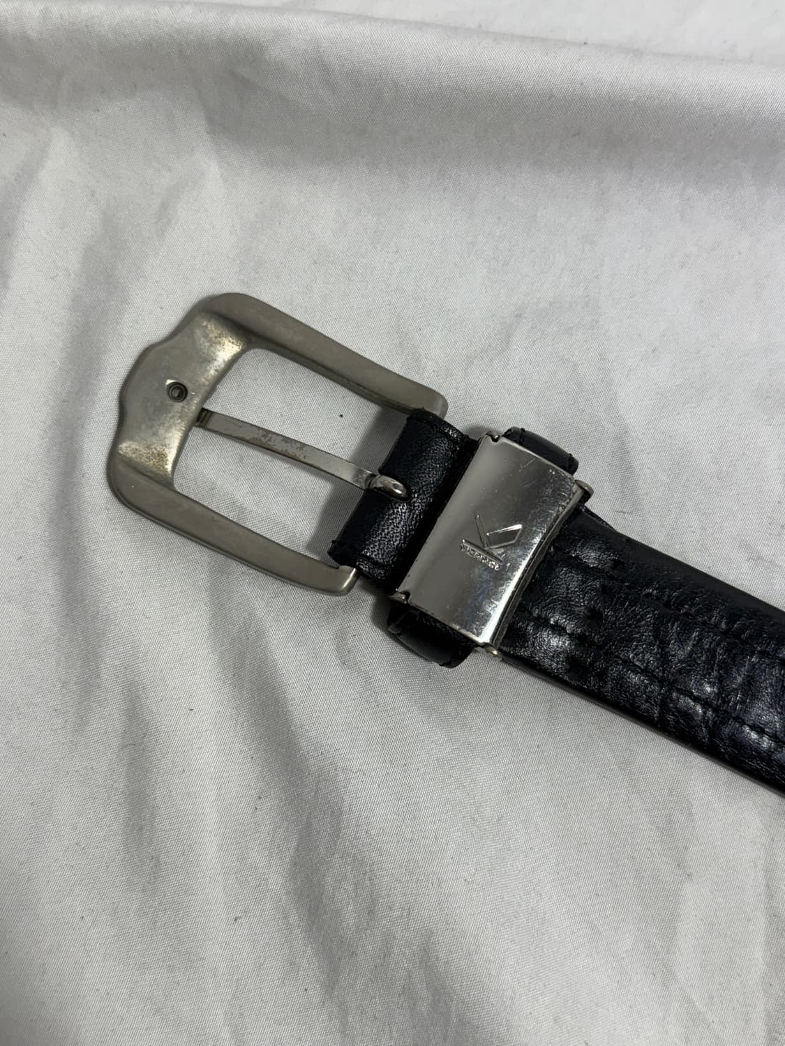 Krizia 위빙 레더 벨트 상품이미지4