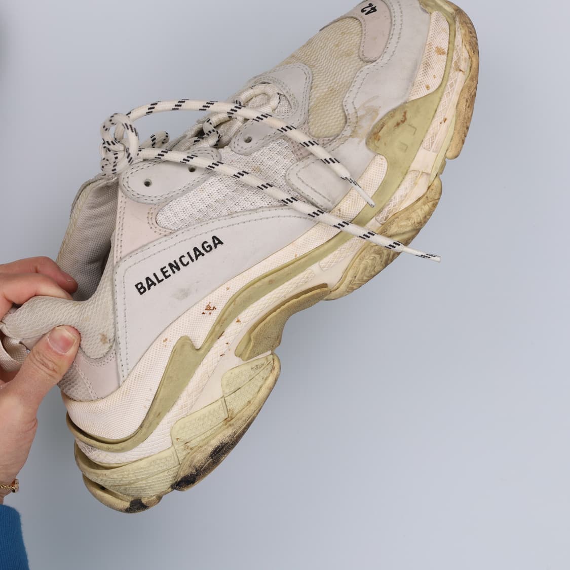 42 발렌시아가 트리플S 스니커즈 0202H2 상품이미지4