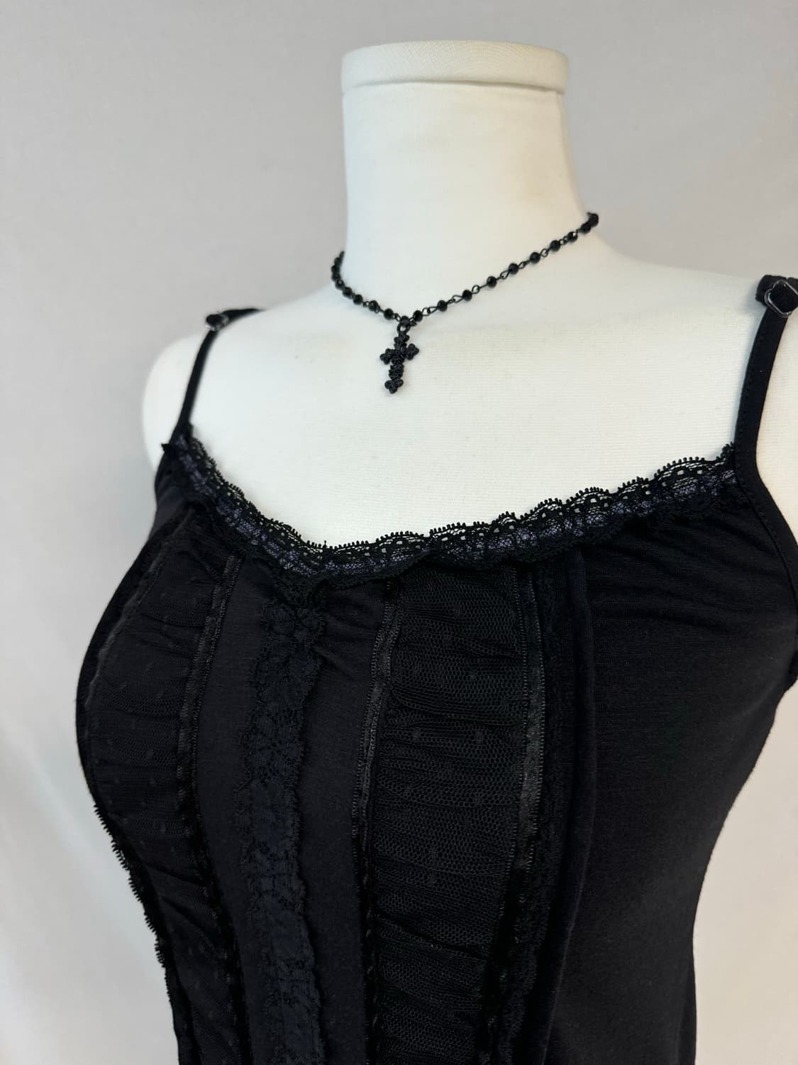 스팽글 가디건 레이스 슬리브리스 2pcs SET 상품이미지9