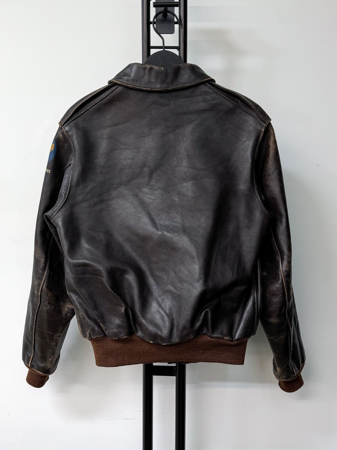 리얼맥코이 V.Hilts A-2 레더 자켓 상품이미지4