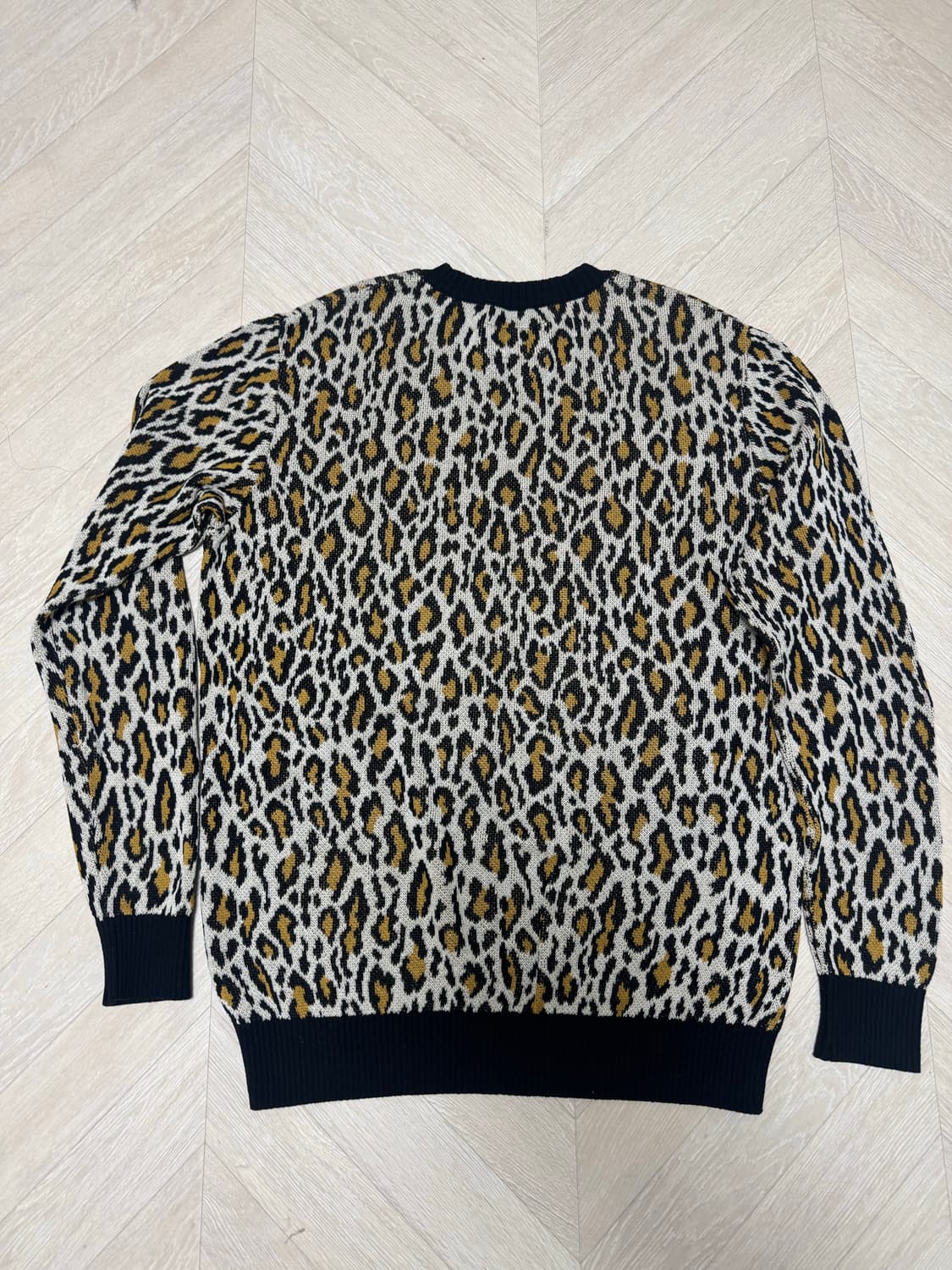 와코마리아 레오파드 19ss코튼니트 m 상품이미지2