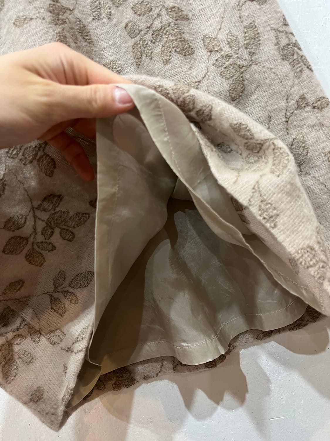 Chloe 끌로에 울 패턴 스커트 치마  상품이미지3