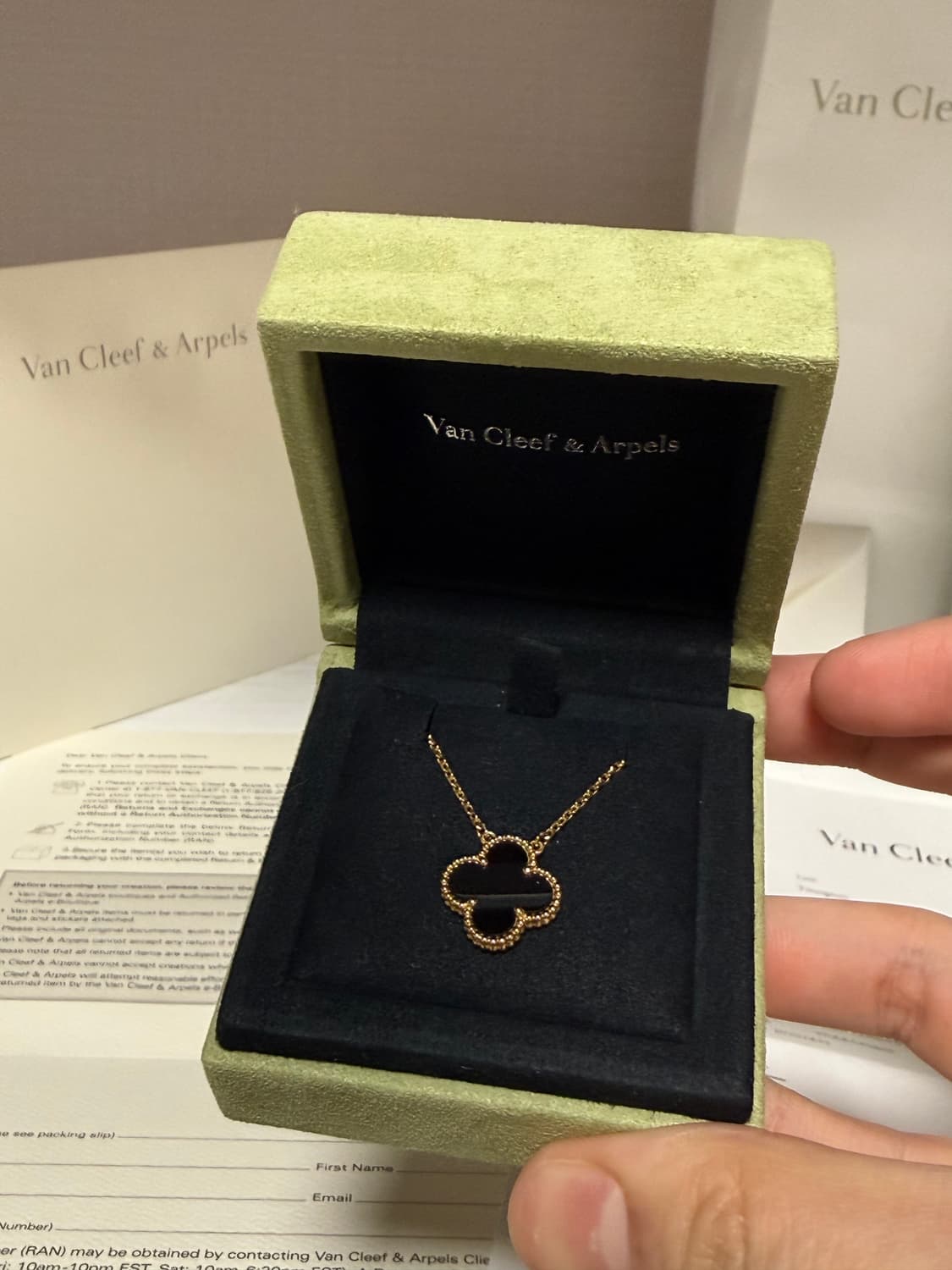 반클리프 앤 아펠 빈티지 목걸이 상품이미지1