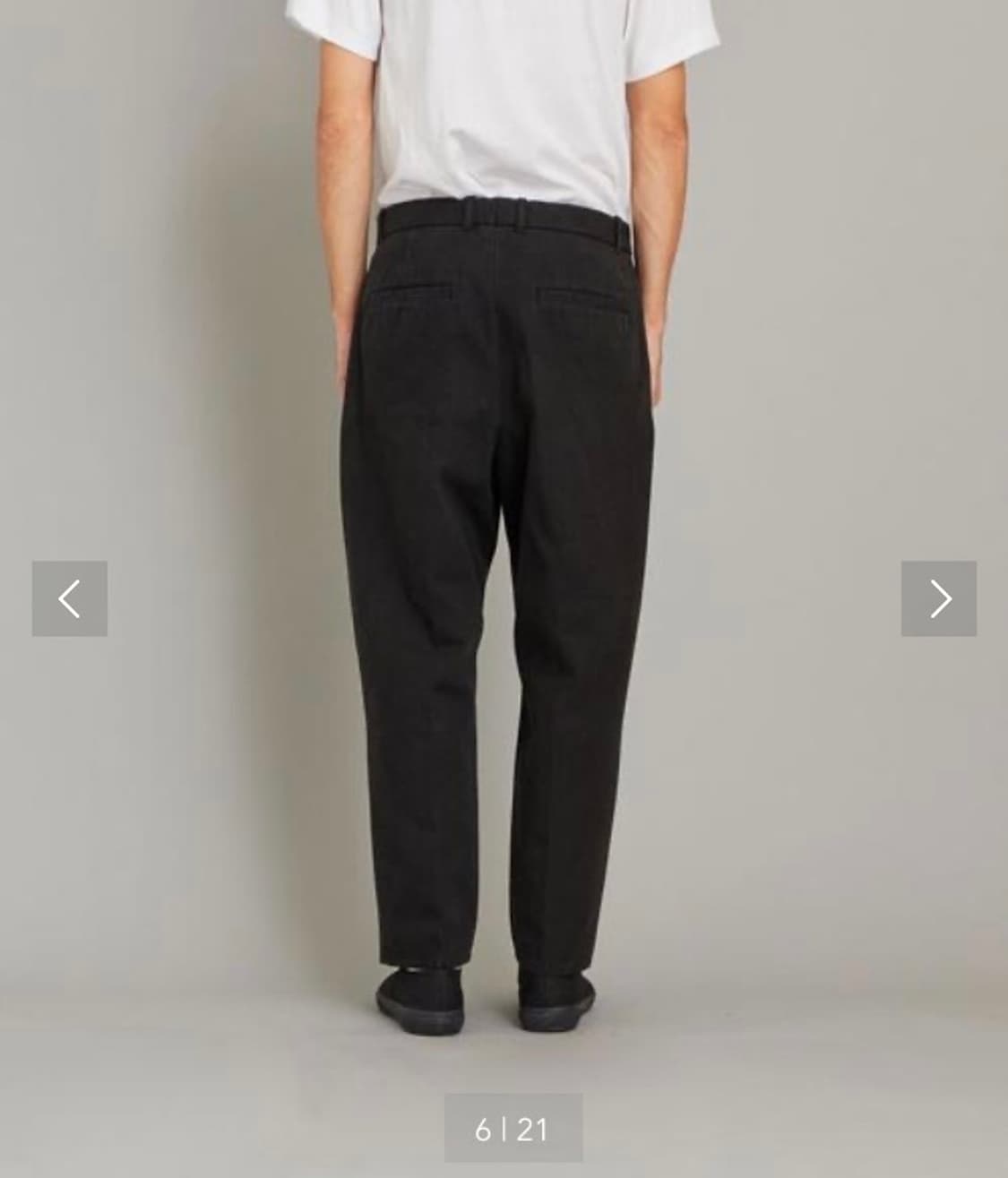 스티븐알란재팬 오가닉 테이퍼드 팬츠 M 상품이미지2