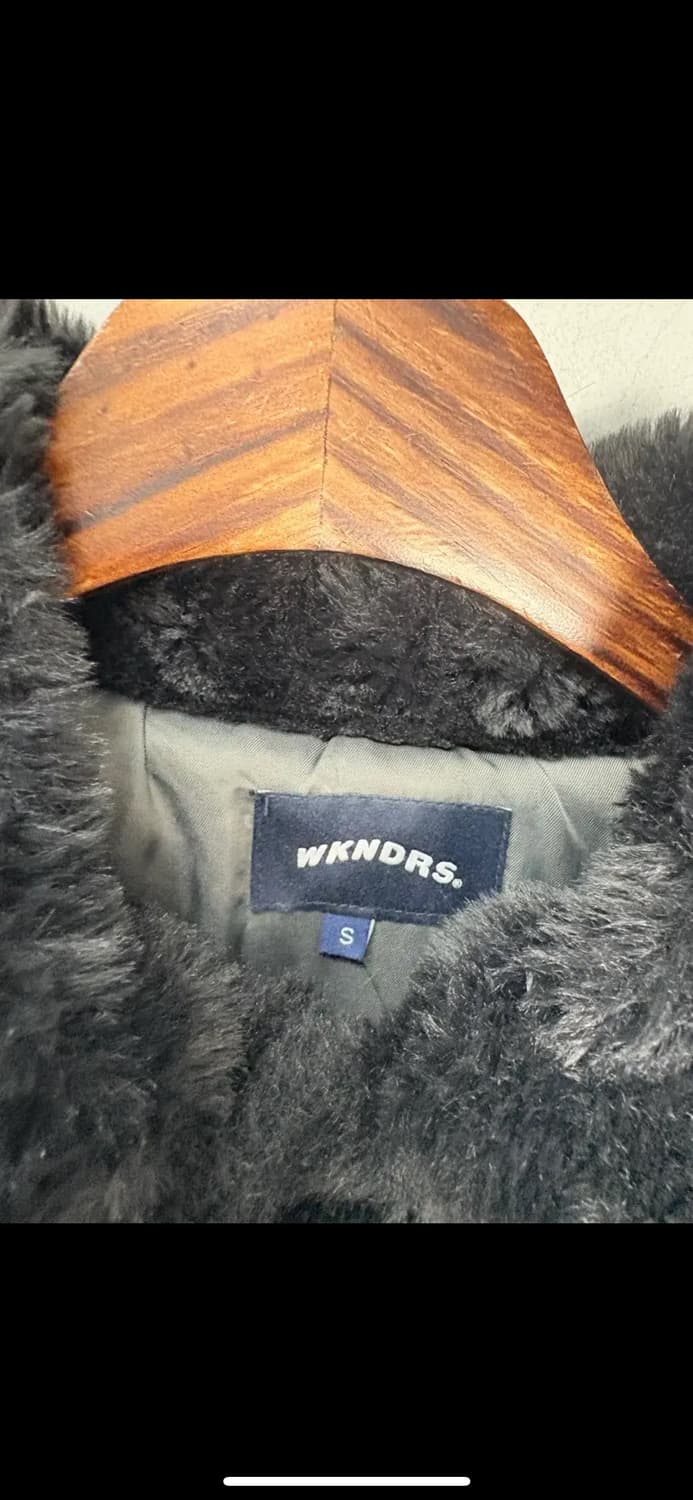 위캔더스 스노우화이트 퍼 자켓 H1619 상품이미지7