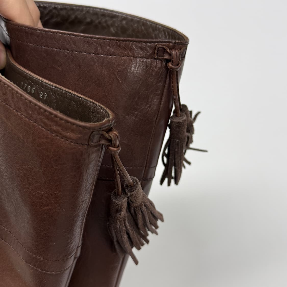 Margaret Howell tessel back boots 상품이미지7