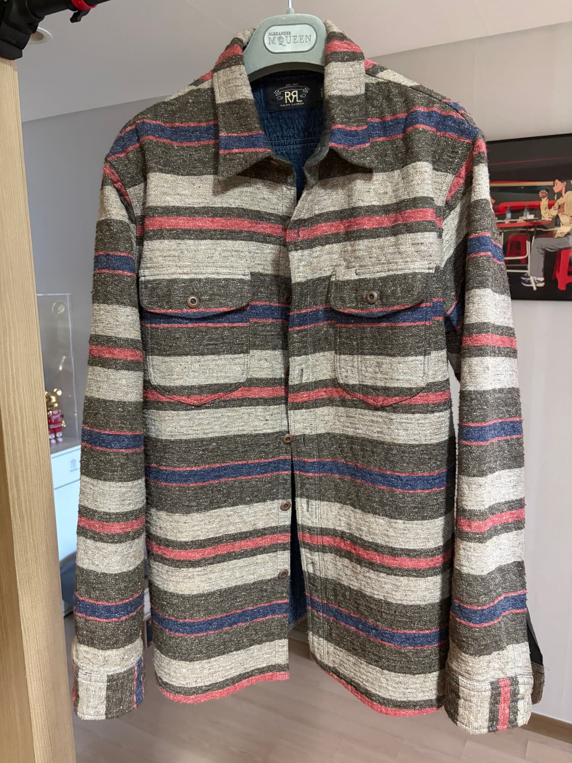 (M) RRL 더블 클로스 워크 셔츠 자켓 상품이미지1