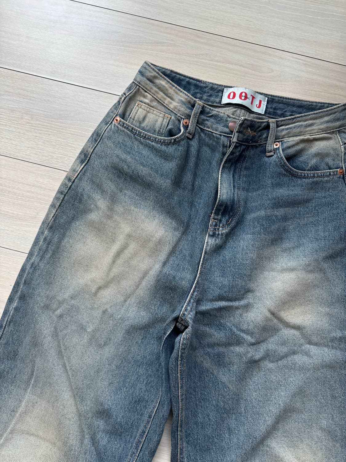 ootj 빈티지 워싱 청바지 m 상품이미지1